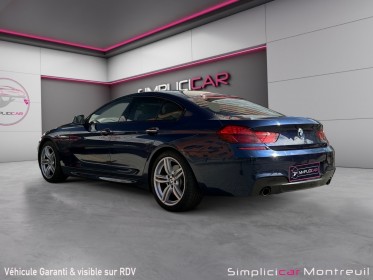 Bmw serie 6 gran coupe f06 640d 313ch m sport a première main toit panoramique car play entretien complet bmw garantie 12...