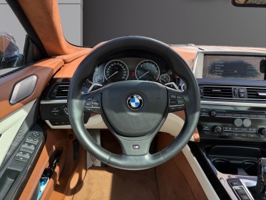 Bmw serie 6 gran coupe f06 640d 313ch m sport a première main toit panoramique car play entretien complet bmw garantie 12...
