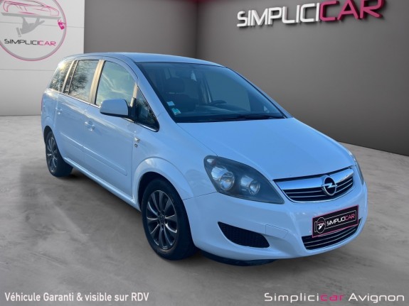 Opel zafira 110 ch / fap ecoflex enjoy 1.7 cdti  1er main occasion avignon (84) simplicicar simplicibike france