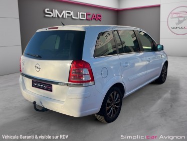 Opel zafira 110 ch / fap ecoflex enjoy 1.7 cdti  1er main occasion avignon (84) simplicicar simplicibike france