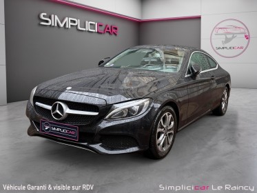 Mercedes classe c coupe 180 9g-tronic executive garantie 12 mois occasion simplicicar le raincy simplicicar simplicibike france