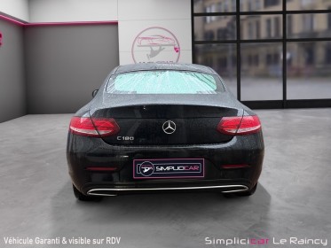Mercedes classe c coupe 180 9g-tronic executive garantie 12 mois occasion simplicicar le raincy simplicicar simplicibike france