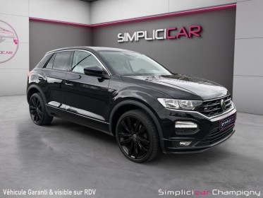 Volkswagen t-roc 2.0 tdi 150 dsg7 r-line ext - carplay - ciel etoile - full black occasion champigny-sur-marne (94)...