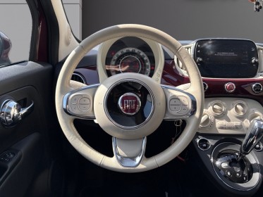 Fiat 500 1.2 69ch eco pack lounge, entretien fiat, toit panoramique, radar ar, garantie 12 mois. occasion simplicicar...