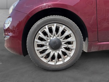 Fiat 500 1.2 69ch eco pack lounge, entretien fiat, toit panoramique, radar ar, garantie 12 mois. occasion simplicicar...
