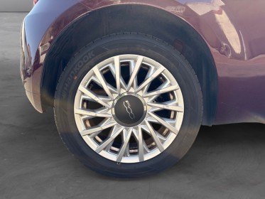 Fiat 500 1.2 69ch eco pack lounge, entretien fiat, toit panoramique, radar ar, garantie 12 mois. occasion simplicicar...