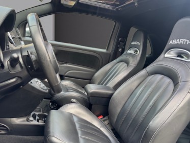 Abarth 595 e6d temp 1.4 turbo 16v t-jet 165 ch bva5 turismo toi ouvrant beats radar de recul occasion paris 17ème (75)(porte...