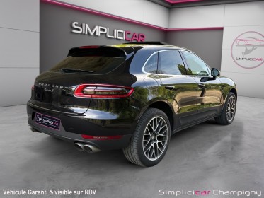 Porsche macan diesel 3.0 v6 258 ch s pdk-cuir complet-suspension pneumatique-pack memoire-sieges volant chauffant-jantes...