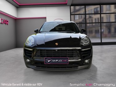 Porsche macan diesel 3.0 v6 258 ch s pdk-cuir complet-suspension pneumatique-pack memoire-sieges volant chauffant-jantes...