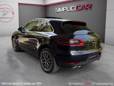 Porsche macan diesel 3.0 v6 258 ch s pdk-cuir complet-suspension pneumatique-pack memoire-sieges volant chauffant-jantes...