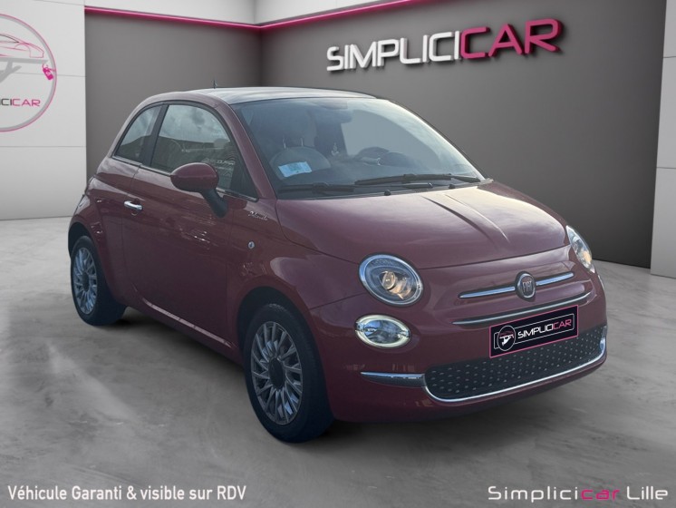 Fiat 500 dolce vita occasion simplicicar lille  simplicicar simplicibike france
