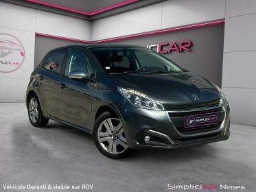 Peugeot 208 82ch style - régulateur - radars ar - clim - garantie 12 mois occasion simplicicar nimes - rb auto simplicicar...