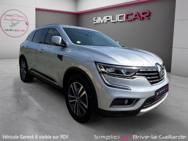 Renault koleos intense interieur cuir attelage sieges electriques chauffants garantie 12 mois occasion simplicicar brive la...