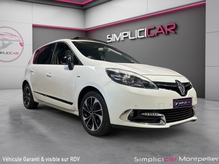 Renault scenic iii 1.5 dci 110ch bose edition fap eco2 edc toit ouvrant garantie 12 mois occasion montpellier (34)...