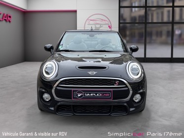 Mini cabriolet f57 lci cooper s 192 ch bva7 finition john cooper works radar de recul garantie 12 mois occasion paris 17ème...