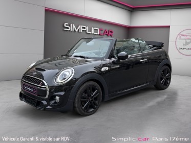 Mini cabriolet f57 lci cooper s 192 ch bva7 finition john cooper works radar de recul garantie 12 mois occasion paris 17ème...