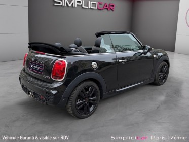 Mini cabriolet f57 lci cooper s 192 ch bva7 finition john cooper works radar de recul garantie 12 mois occasion paris 17ème...