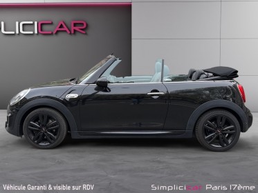 Mini cabriolet f57 lci cooper s 192 ch bva7 finition john cooper works radar de recul garantie 12 mois occasion paris 17ème...