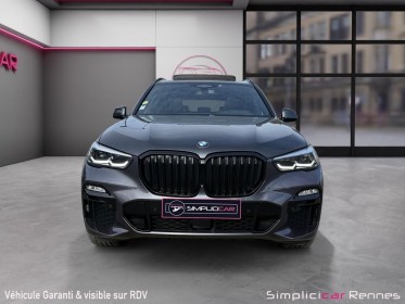 Bmw x5 g05 xdrive 30d 265 ch bva8 m sport , couleur arktis-grau brillanteffekt, occasion simplicicar rennes simplicicar...