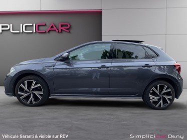 Volkswagen polo r-line 1.0 tsi 110 ss dsg7 / toit ouvrant / garantie 12 mois occasion osny simplicicar simplicibike france