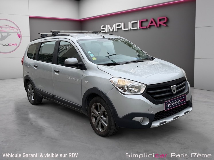 Dacia lodgy dci 110 7 places stepway occasion paris 17ème (75)(porte maillot) simplicicar simplicibike france