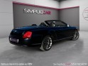 Bentley continental gtcspeed 6.0 w12 610 speed cabriolet sieges massants chauffants / telephone / suspensions occasion...