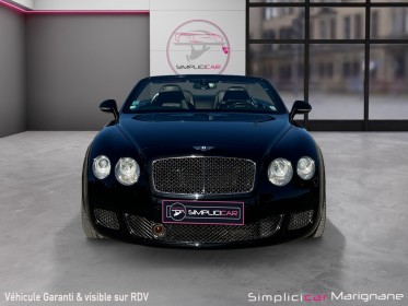 Bentley continental gtcspeed 6.0 w12 610 speed cabriolet sieges massants chauffants / telephone / suspensions occasion...