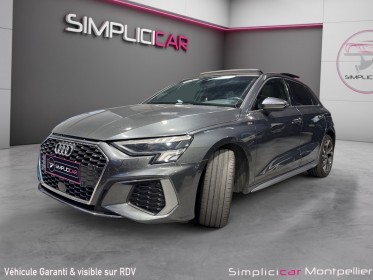 Audi a3 sportback 35 tfsi mild hybrid 150 s tronic 7 s line toit ouvrant garantie 12 mois occasion montpellier (34)...