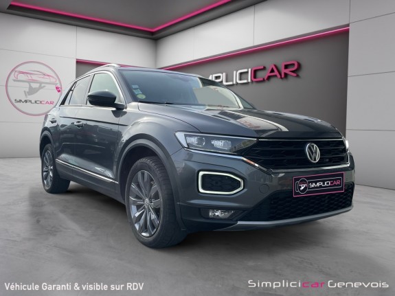 Volkswagen t-roc tdi 150 dsg 4motion carat gps caméra acc garantie 12 mois occasion simplicicar genevois simplicicar...