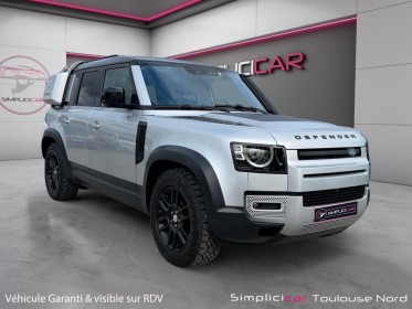 Land rover defender 110 d240 bva8 s tva révcupérable moteur neuf occasion simplicicar toulouse nord simplicicar...