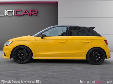 Audi s1 sportback 2.0 tfsi 231 quattro / jaune vegas / garantie occasion  simplicicar nice - pfvauto simplicicar simplicibike...