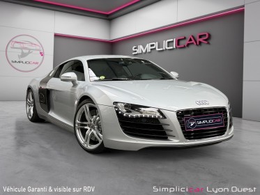 Audi r8 v8 4.2 fsi - r tronic - origine fr - suivi audi - garantie 12 mois occasion simplicicar lyon ouest simplicicar...