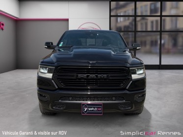 Dodge 1500 ram 5.7l v8 hemi 395ch sport tva récupérable - affichage tête haute - toit ouvrant - grand écran - carplay...