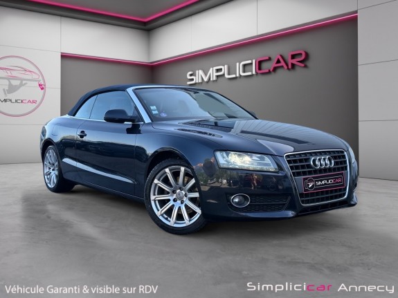 Audi a5 cabriolet 2.0 tfsi s line sièges électriques entretien suivi occasion simplicicar annecy simplicicar simplicibike...