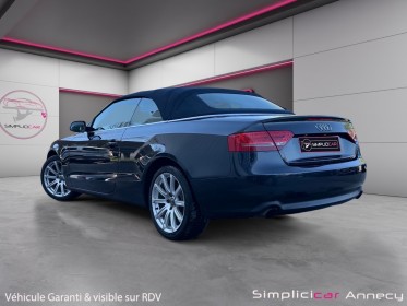 Audi a5 cabriolet 2.0 tfsi s line sièges électriques entretien suivi occasion simplicicar annecy simplicicar simplicibike...