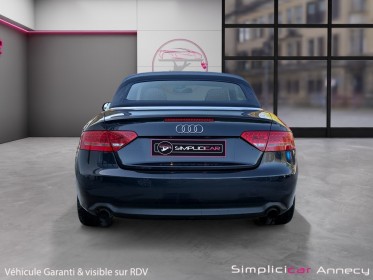 Audi a5 cabriolet 2.0 tfsi s line sièges électriques entretien suivi occasion simplicicar annecy simplicicar simplicibike...
