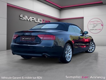 Audi a5 cabriolet 2.0 tfsi s line sièges électriques entretien suivi occasion simplicicar annecy simplicicar simplicibike...