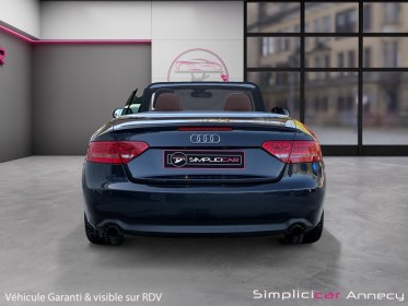 Audi a5 cabriolet 2.0 tfsi s line sièges électriques entretien suivi occasion simplicicar annecy simplicicar simplicibike...