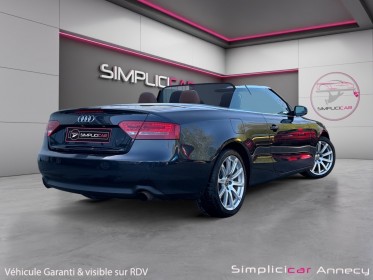 Audi a5 cabriolet 2.0 tfsi s line sièges électriques entretien suivi occasion simplicicar annecy simplicicar simplicibike...