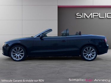Audi a5 cabriolet 2.0 tfsi s line sièges électriques entretien suivi occasion simplicicar annecy simplicicar simplicibike...