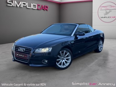 Audi a5 cabriolet 2.0 tfsi s line sièges électriques entretien suivi occasion simplicicar annecy simplicicar simplicibike...