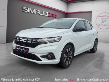 Dacia sandero eco-g 100 journey garantie constructeur occasion simplicicar brive la gaillarde  simplicicar simplicibike france