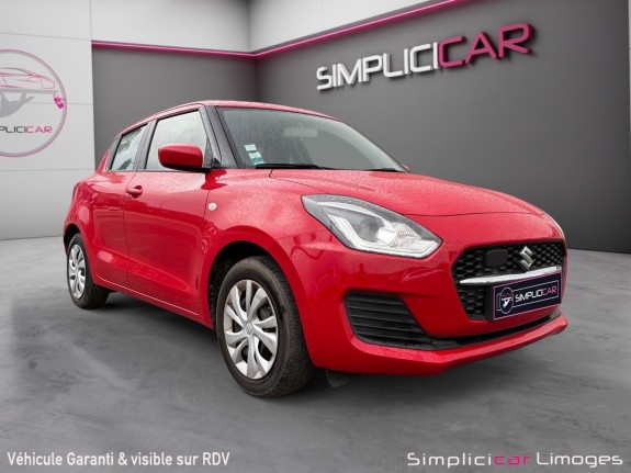 Suzuki swift 1.2 dualjet hybrid 83ch avantage garantie 12 mois occasion simplicicar limoges  simplicicar simplicibike france