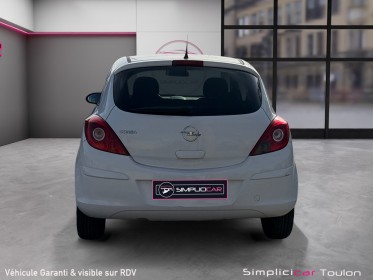 Opel corsa 1.0i 65cv  111th anniversaire - chaine de distri - suivi entretien - garantie 12 mois occasion simplicicar toulon...