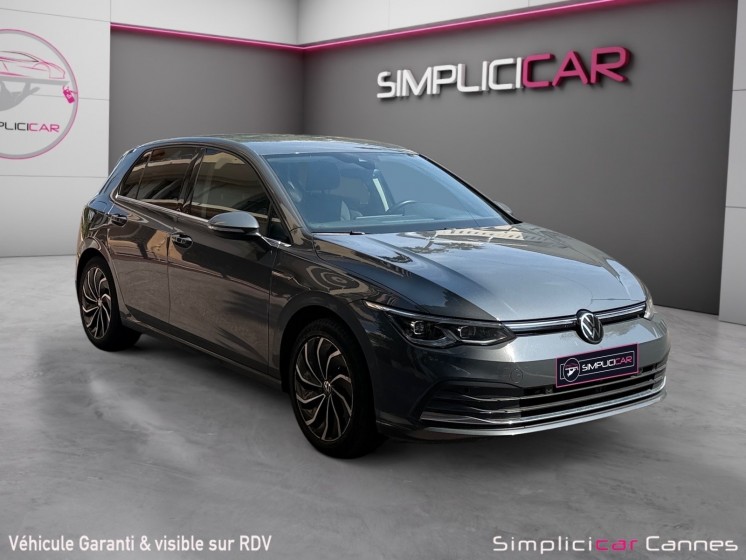 Volkswagen golf 1.4 hybrid opf 204 dsg6 style occasion cannes (06) simplicicar simplicibike france