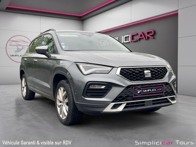 Seat ateca 1.5 tsi 150 ch start/stop style régulateur adaptatif phares full led automatiques carplay sans fil garantie 12...