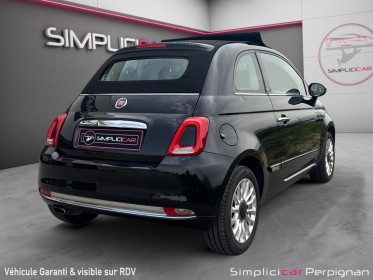 Fiat 500c serie 3 1.2 8v 69 ch lounge garantie 12 mois europe occasion simplicicar perpignan  simplicicar simplicibike france