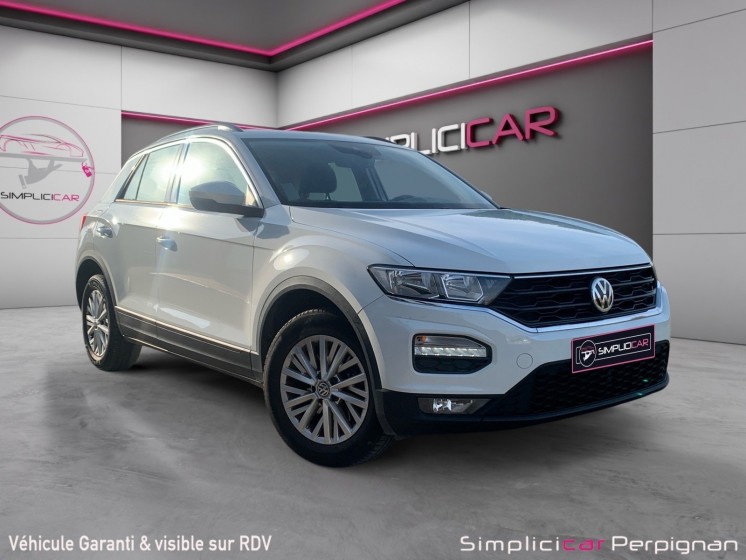 Volkswagen t-roc 1.0 tsi 115 start/stop bvm6 t-roc / attelage / distribution ok / garantie 12 mois occasion simplicicar...