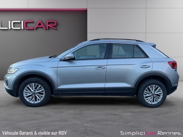 Volkswagen t-roc life 1.0 tsi 110ch bvm6 - caméra de recul - carplay - entretien vw occasion simplicicar rennes simplicicar...