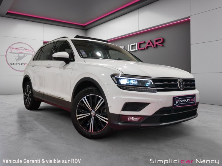 Volkswagen tiguan 190ch 4motion carat exclusive origine france suivi 100% vw t.o. carplay attelage élec garantie 12 mois...